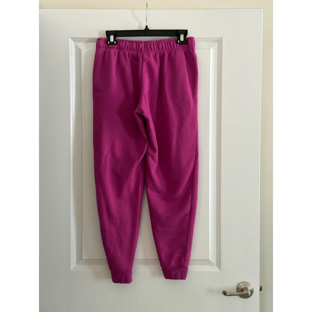 Nike Magenta Pink Nike Club Fleece Mid-Rise Jogger Sweatpants Size Medium